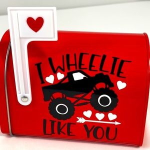 Mini Mailbox Monster Truck Treat/Gift Box